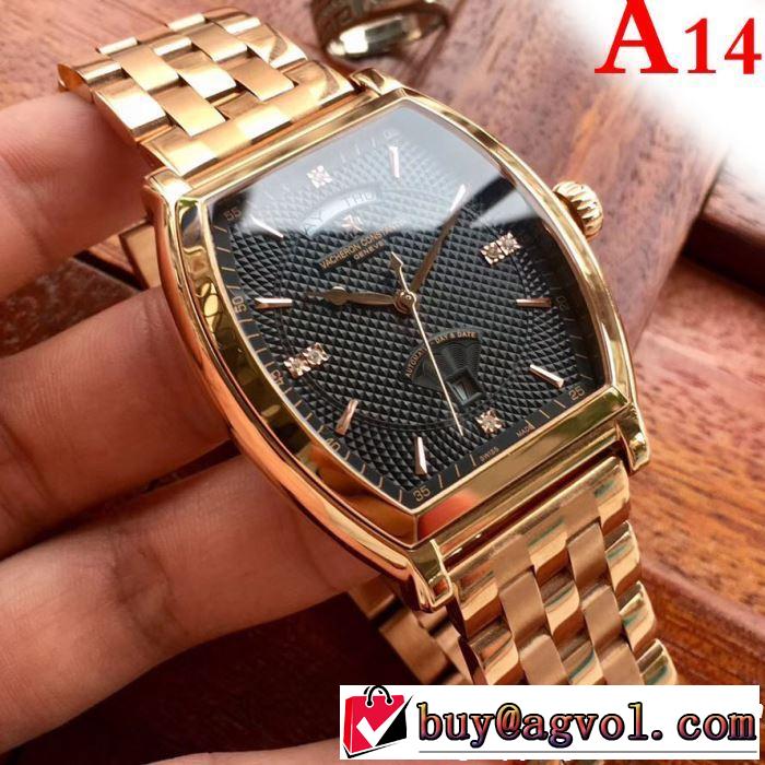 2019SSのトレンド商品 まずは定番！人気アイテム ヴァシュロン コンスタンタン Vacheron Constantin 腕時計 多色選択可