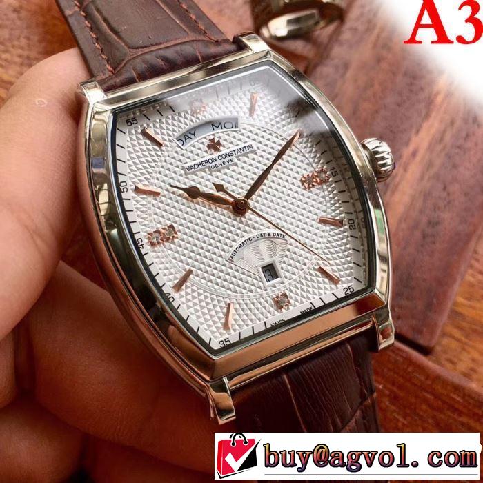 2019SSのトレンド商品 まずは定番！人気アイテム ヴァシュロン コンスタンタン Vacheron Constantin 腕時計 多色選択可