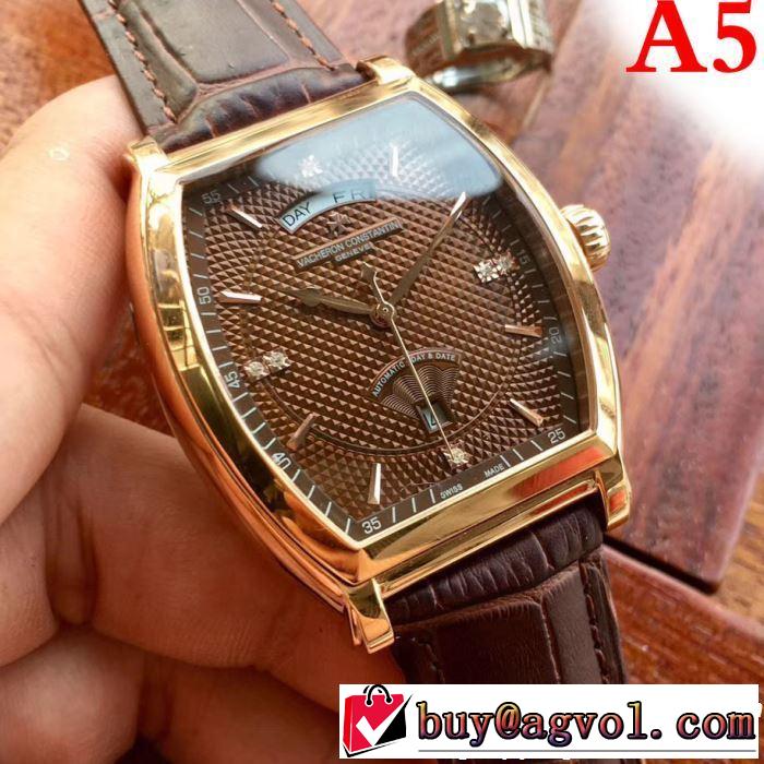 2019SSのトレンド商品 まずは定番！人気アイテム ヴァシュロン コンスタンタン Vacheron Constantin 腕時計 多色選択可