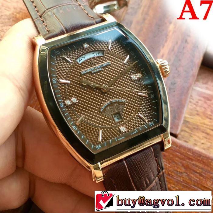 2019SSのトレンド商品 まずは定番！人気アイテム ヴァシュロン コンスタンタン Vacheron Constantin 腕時計 多色選択可