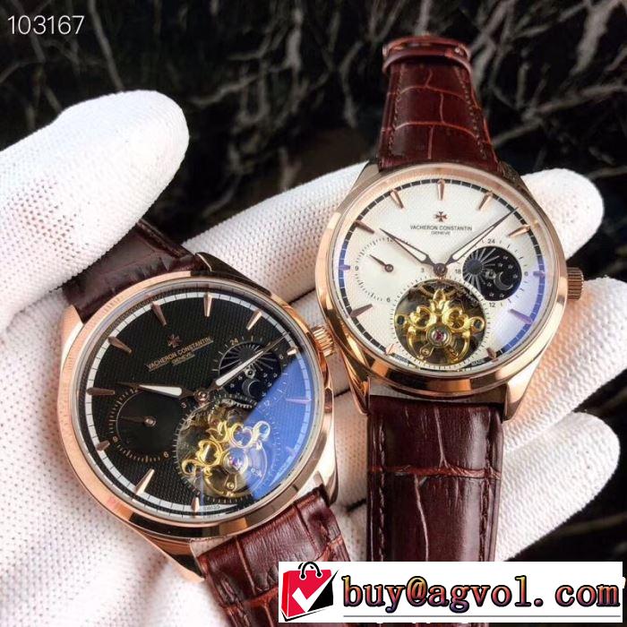 2019年春夏流行ファッション 大人の可愛さを引き立て ヴァシュロン コンスタンタン Vacheron Constantin 腕時計 4色選択可