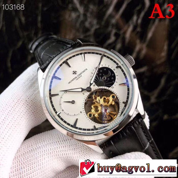 2019年春夏流行ファッション 大人の可愛さを引き立て ヴァシュロン コンスタンタン Vacheron Constantin 腕時計 4色選択可