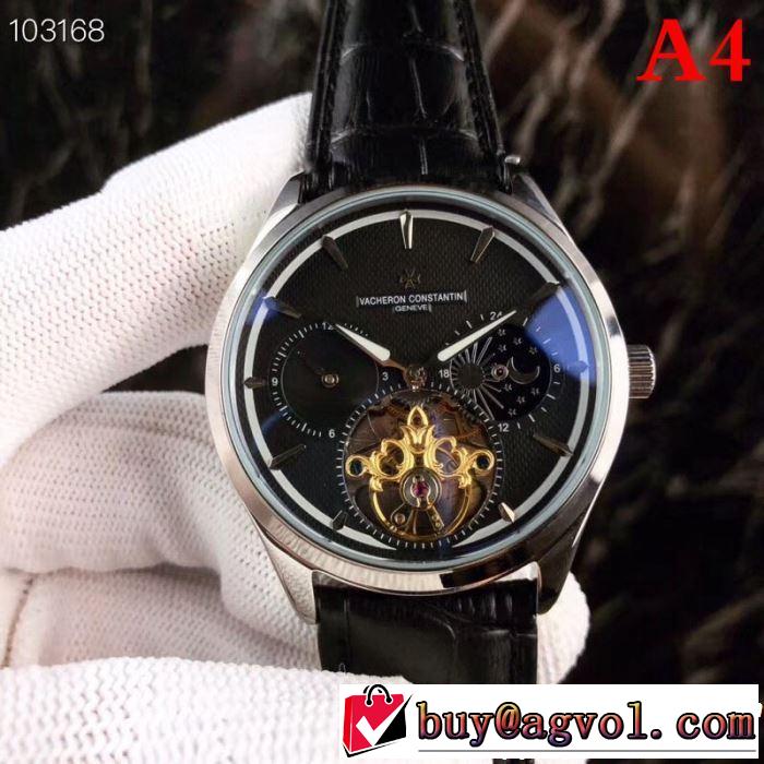 2019年春夏流行ファッション 大人の可愛さを引き立て ヴァシュロン コンスタンタン Vacheron Constantin 腕時計 4色選択可