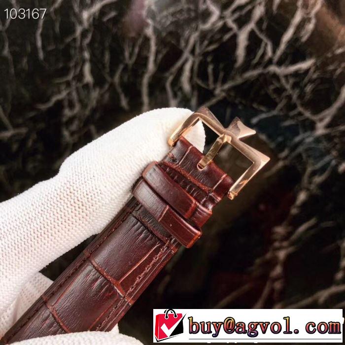 2019年春夏流行ファッション 大人の可愛さを引き立て ヴァシュロン コンスタンタン Vacheron Constantin 腕時計 4色選択可