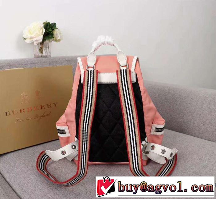 2019年春夏流行ファッション 夏おすすめ人気ブランドアイテム バーバリー BURBERRY リュック 2色可選