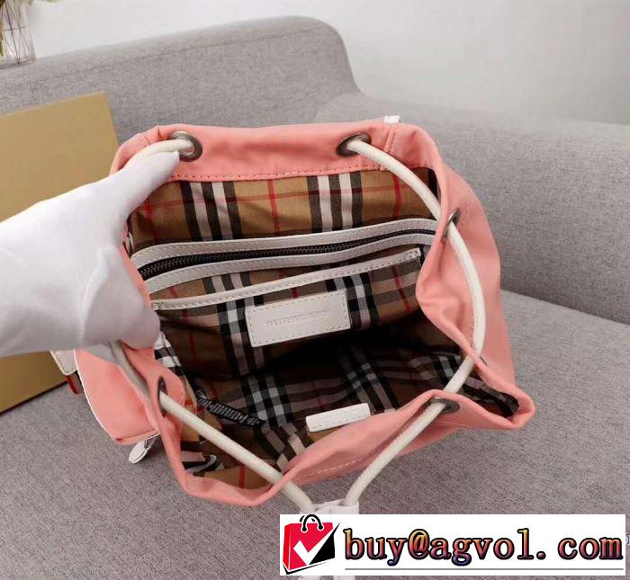 2019年春夏流行ファッション 夏おすすめ人気ブランドアイテム バーバリー BURBERRY リュック 2色可選