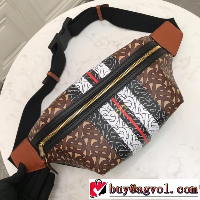 ウエストポーチ  スタイルを綺麗に バーバリー 春夏の流行り2019新品 BURBERRY 海外セレブは大人気 特に注目したい