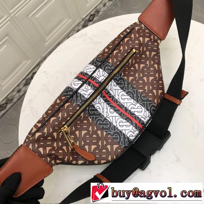 ウエストポーチ  スタイルを綺麗に バーバリー 春夏の流行り2019新品 BURBERRY 海外セレブは大人気 特に注目したい