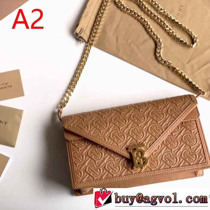 レディースバッグ  人気ストリートブランド新品 バーバリー 【2019春夏】最新コレクション BURBERRY 爽やかな色合い 2色選択可