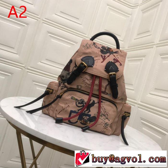 夏っぽさ新作アイテム リュック 着るだけで上品なスタイル バーバリー BURBERRY 最も目立ったブランド新品 2色選択可