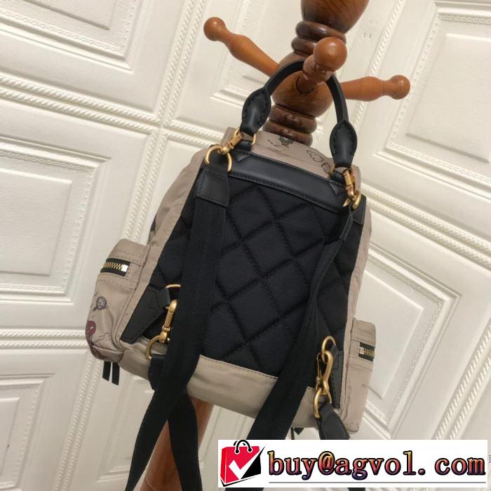 夏っぽさ新作アイテム リュック 着るだけで上品なスタイル バーバリー BURBERRY 最も目立ったブランド新品 2色選択可