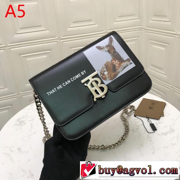 スタイルUPして着こなす バーバリー 2019年春夏のトレンドアイテムBURBERRY ちょっと大人の印象 多色選択可 レディースバッグ