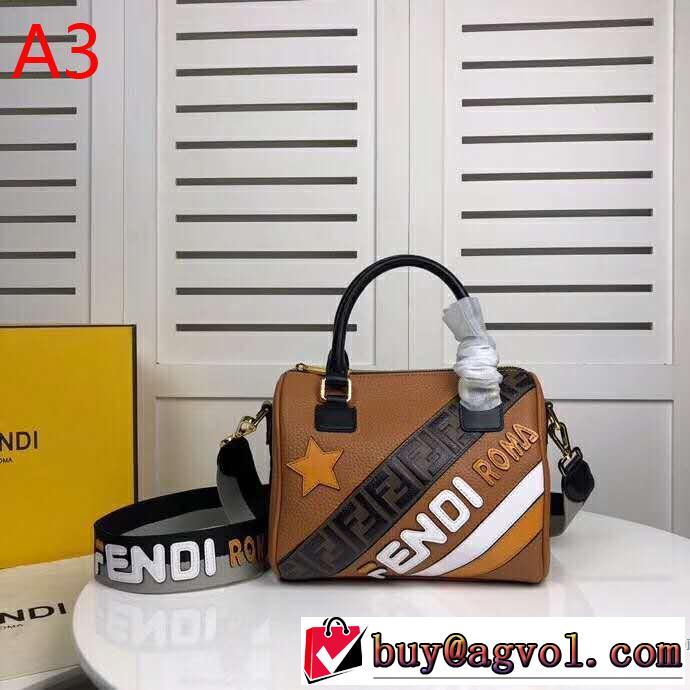 ハンドバッグ  4色可選 2019春夏トレンドアイテム今シーズン注目のデザイン  フェンディ FENDI