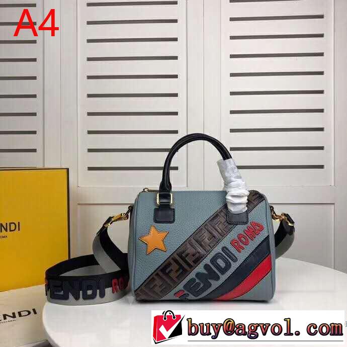 ハンドバッグ  4色可選 2019春夏トレンドアイテム今シーズン注目のデザイン  フェンディ FENDI