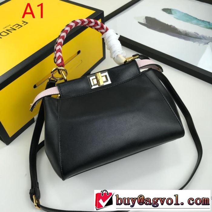 カジュアルさ フェンディ2019即旬な装いに  FENDI 多色選択可 きちんと感が抜群 きれいめ上品に レディースバッグ