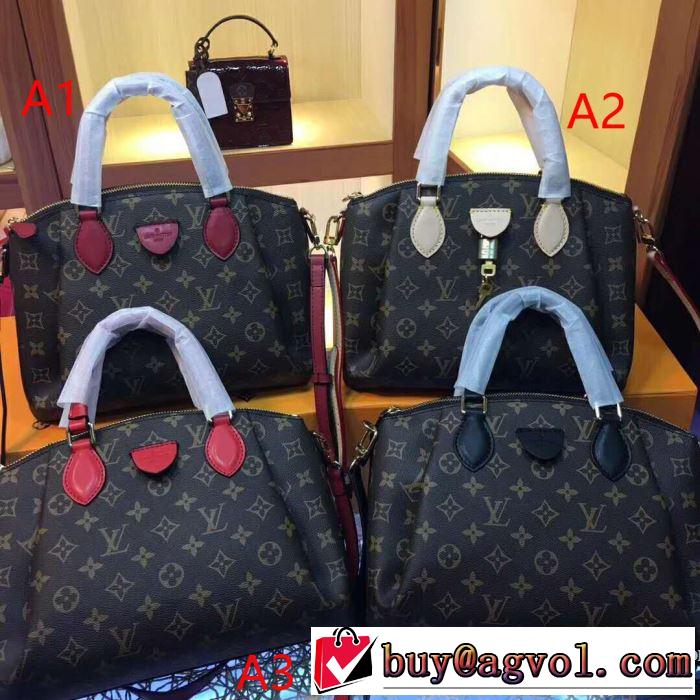 トレンドアイテムとして継続 2019年春夏シーズンの人気 ルイ ヴィトン LOUIS VUITTON ハンドバッグ 4色可選