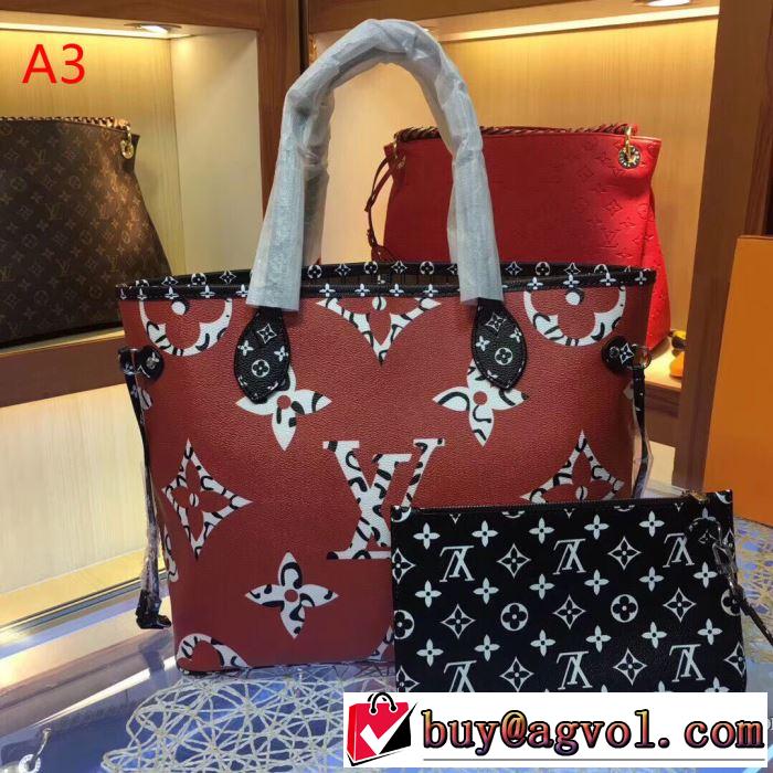 春夏の流行りトップス 2019春夏も引き続き人気セール ルイ ヴィトン LOUIS VUITTON ハンドバッグ 4色可選