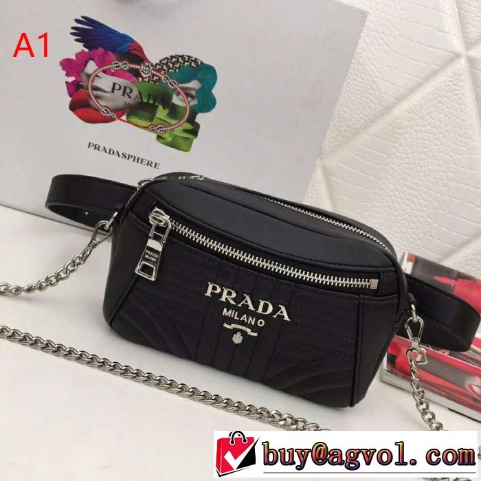 プラダ PRADA 斜め掛けバッグ 3色可選 素敵カジュアル春夏新品 2019年春夏シーズンの人気