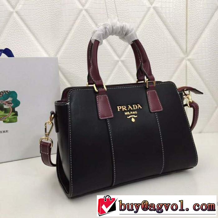 今流行りの最新コレクション 2019春夏は人気定番 プラダ PRADA ハンドバッグ 多色可選