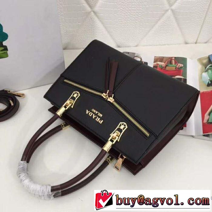 暑い今こそ活躍させたい！ プラダ PRADA ハンドバッグ 4色可選 2019春夏のトレンド新商品