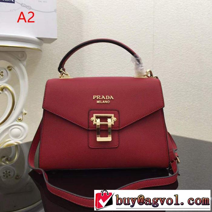プラダ PRADA ハンドバッグ 4色可選 春夏の流行り2019新品 今季トレンドの限定アイテム