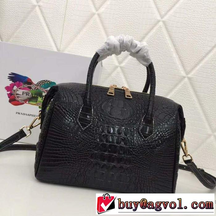 プラダ PRADA ハンドバッグ 3色可選 2019春夏トレンドアイテム 素敵カジュアル春夏新品