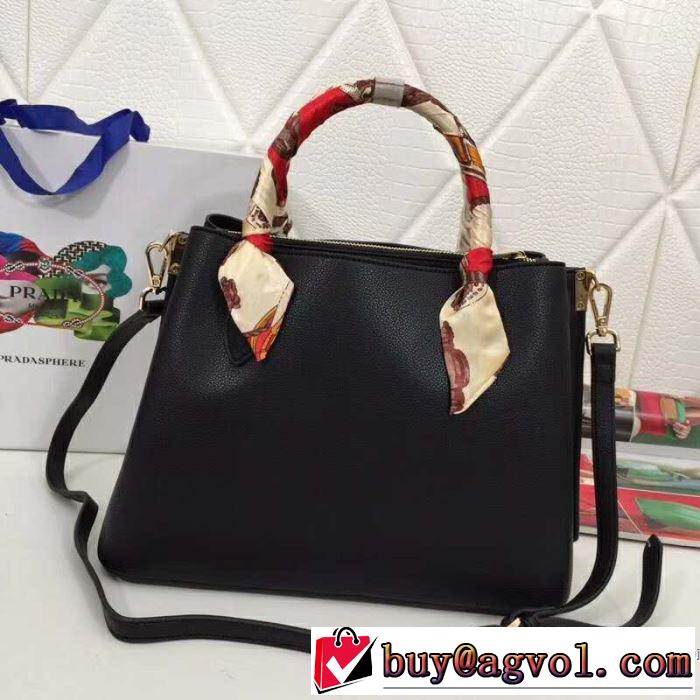 春夏の流行り2019新品 2019年春夏のトレンドアイテム プラダ PRADA ハンドバッグ 4色可選