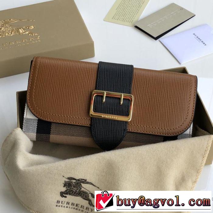 今季トレンドの限定アイテム バーバリー BURBERRY 財布 4色可選 2019夏ファション新品
