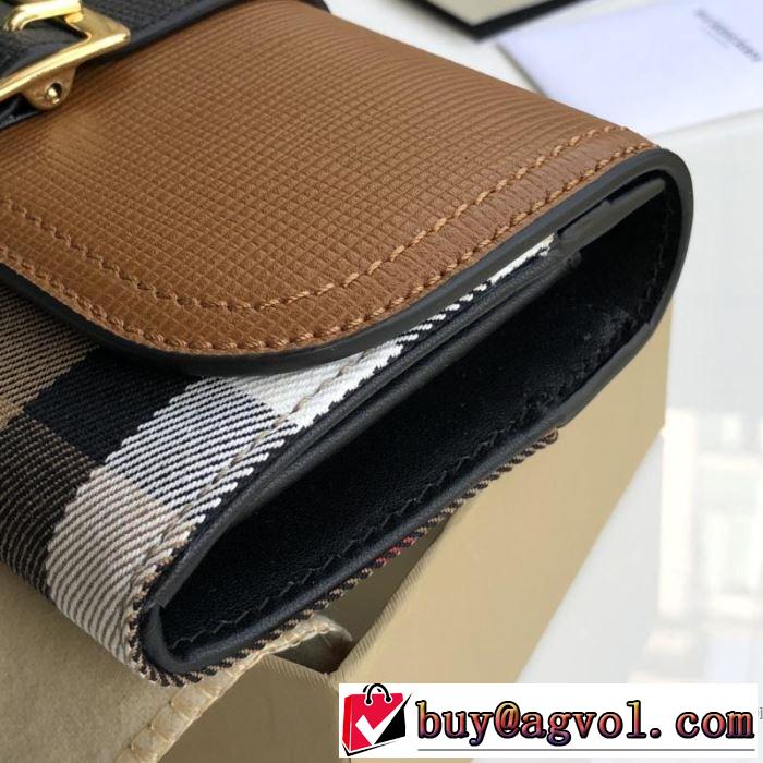 今季トレンドの限定アイテム バーバリー BURBERRY 財布 4色可選 2019夏ファション新品