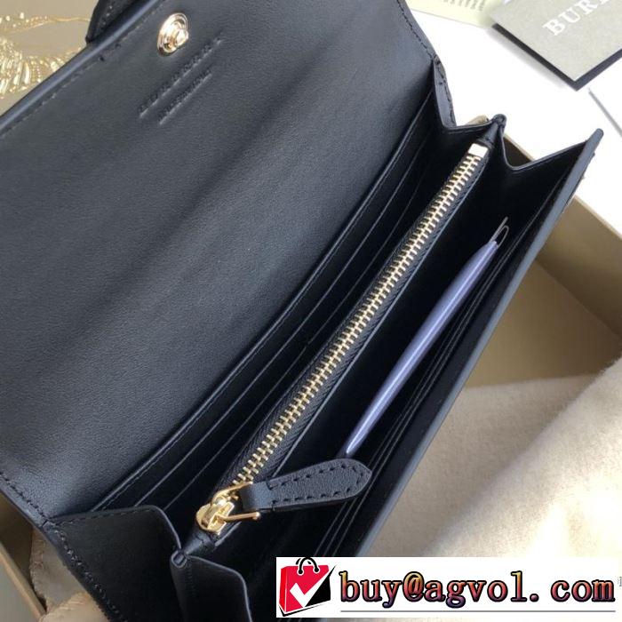 今季トレンドの限定アイテム バーバリー BURBERRY 財布 4色可選 2019夏ファション新品