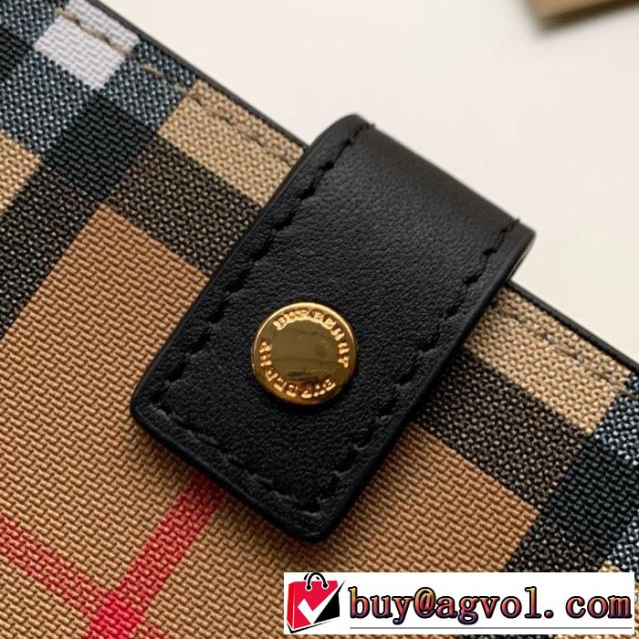 4色可選 財布 オシャレ印象で人気の高い 2019年春夏シーズンの人気  バーバリー BURBERRY