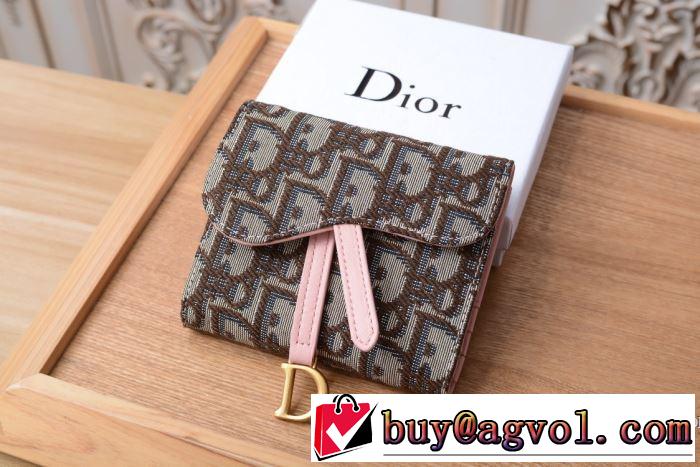 財布/ウォレット 最新秋冬トレンドをチェック！2019-20秋冬 ディオール DIOR 3色可選  絶対おさえるべきカラーと最新