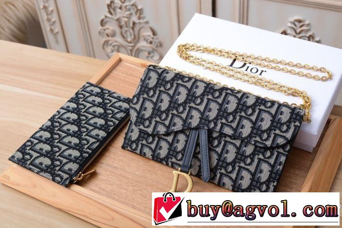 3色可選  今年の流行りファション ディオール DIOR【2019秋冬トレンド】押さえておきたい  財布/ウォレット やっぱり優しい色