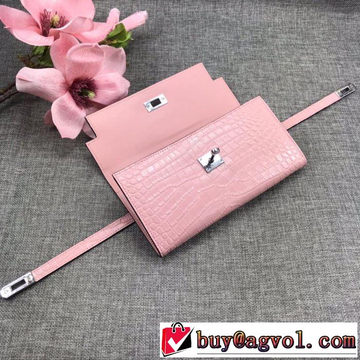 2019年春夏流行ファッション 大人の可愛さを引き立て エルメス HERMES 財布 多色可選