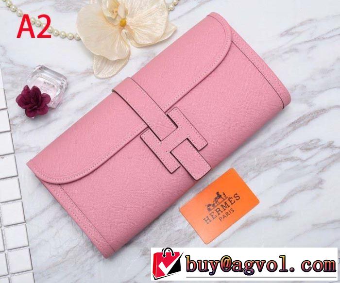 多色可選 今年注目すべき秋冬ファッション エルメス HERMES2019秋冬トレンドデザイン  財布/ウォレット人気の秋冬新作再登場