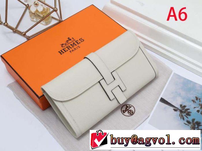 多色可選 今年注目すべき秋冬ファッション エルメス HERMES2019秋冬トレンドデザイン  財布/ウォレット人気の秋冬新作再登場