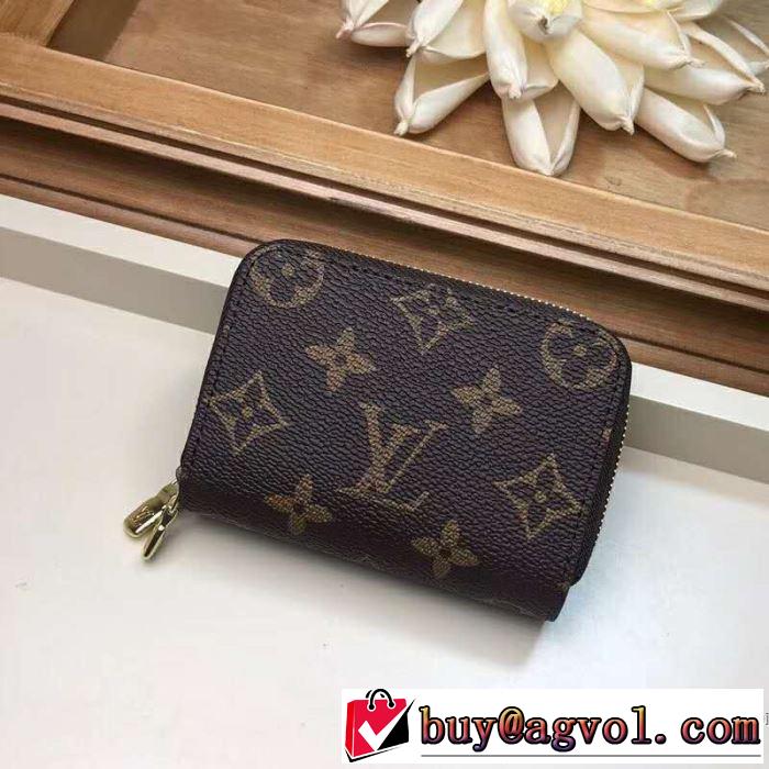 2019年春夏流行ファッション 大人の可愛さを引き立て ルイ ヴィトン LOUIS VUITTON 財布 多色可選