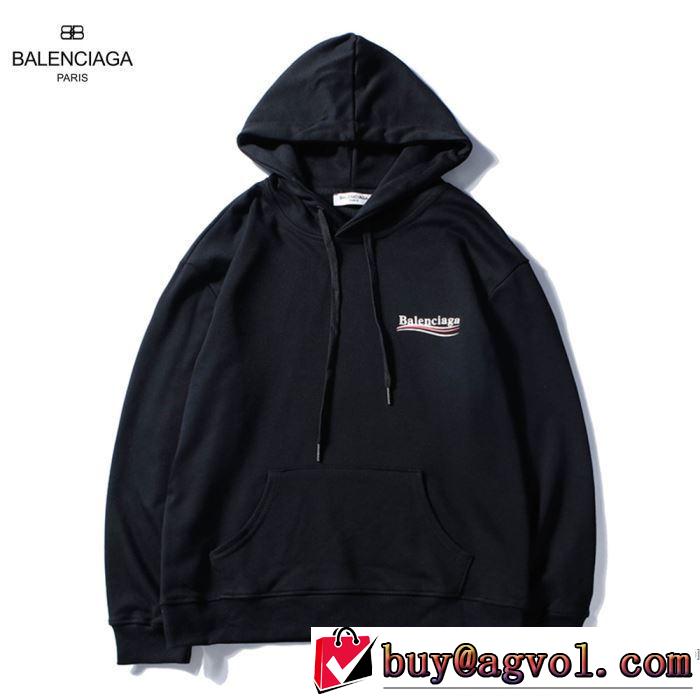 オシャレ印象で人気の高い バレンシアガ BALENCIAGA2019年の夏のマスト  パーカー 2色可選 カジュアルさ