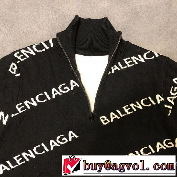 ジップパーカー  バレンシアガ BALENCIAGAリラックス感のあるゆったり 2019春夏の大注目トレンド 大胆なデザイン