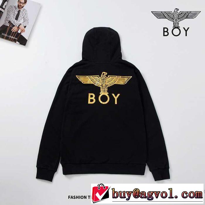 2019夏色っぽさ ボーイロンドン おしゃれデザインも大人気 BOY LONDON パーカー 夏らしい爽やかさ
