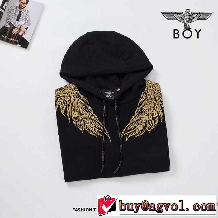 パーカー  ちょっと大人の印象  ボーイロンドン スタイルアップ上品 BOY LONDON 2019年春夏のトレンドアイテム