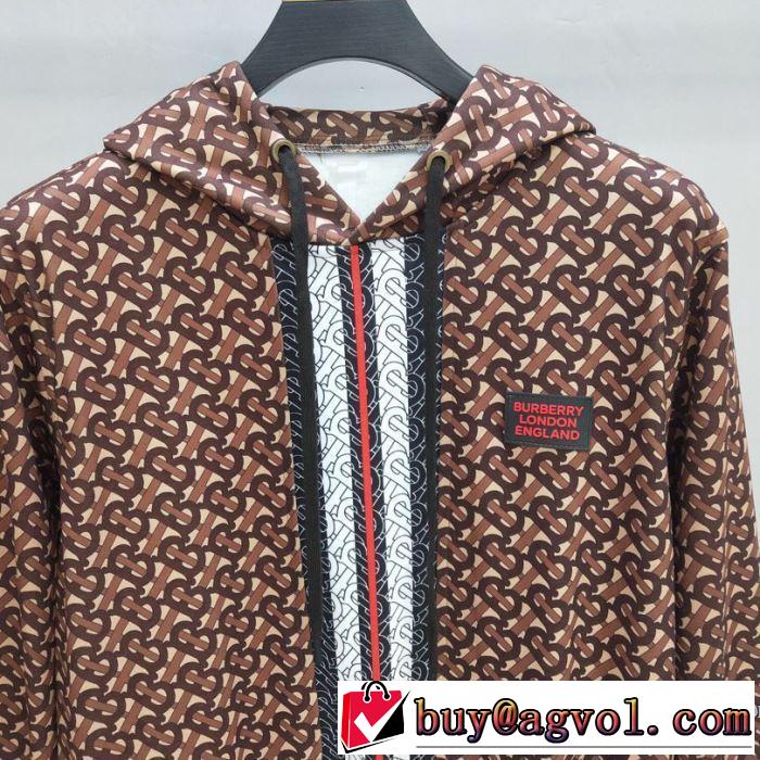 2019春夏は人気定番 パーカー  春夏！大人カジュアル バーバリー BURBERRY 上品な涼やかさある印象に