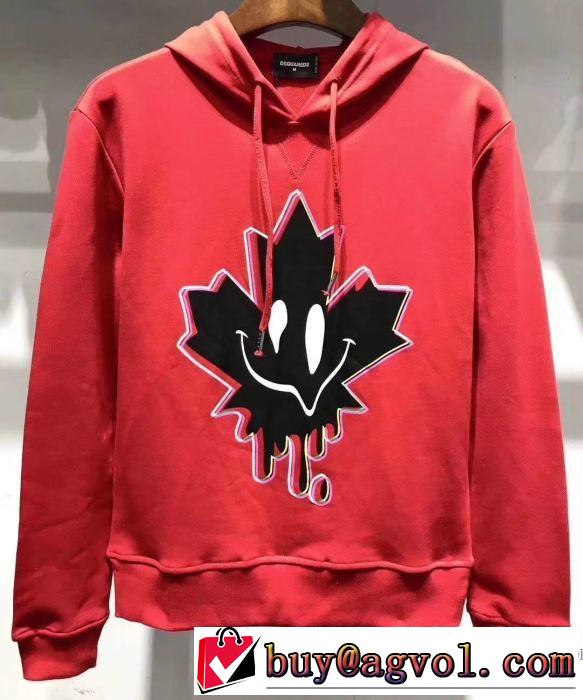 2019年の夏のマスト パーカー ぐっと鮮度がアップ ディースクエアード DSQUARED2 3色可選 さわやか夏スタイル新品