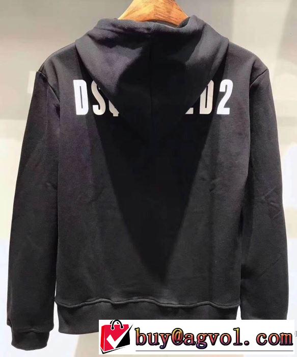 2019年の夏のマスト パーカー ぐっと鮮度がアップ ディースクエアード DSQUARED2 3色可選 さわやか夏スタイル新品