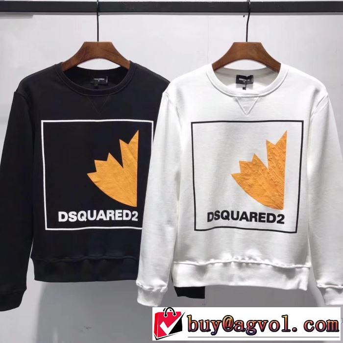 リッチな印象に パーカー リラックススタイルが実現 2色可選 ディースクエアード DSQUARED2 2019年最新ファッション