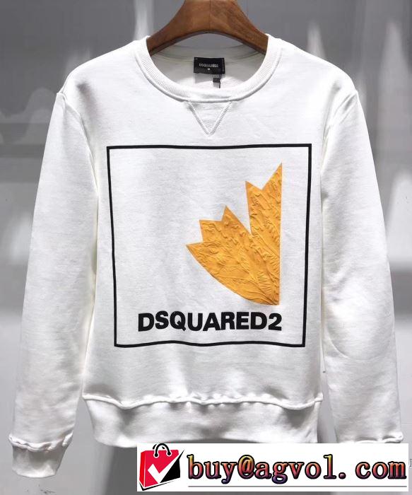 リッチな印象に パーカー リラックススタイルが実現 2色可選 ディースクエアード DSQUARED2 2019年最新ファッション