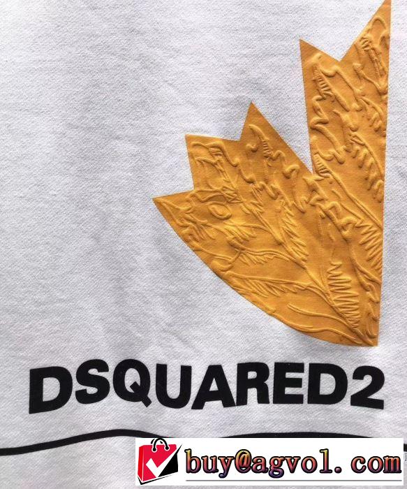 リッチな印象に パーカー リラックススタイルが実現 2色可選 ディースクエアード DSQUARED2 2019年最新ファッション
