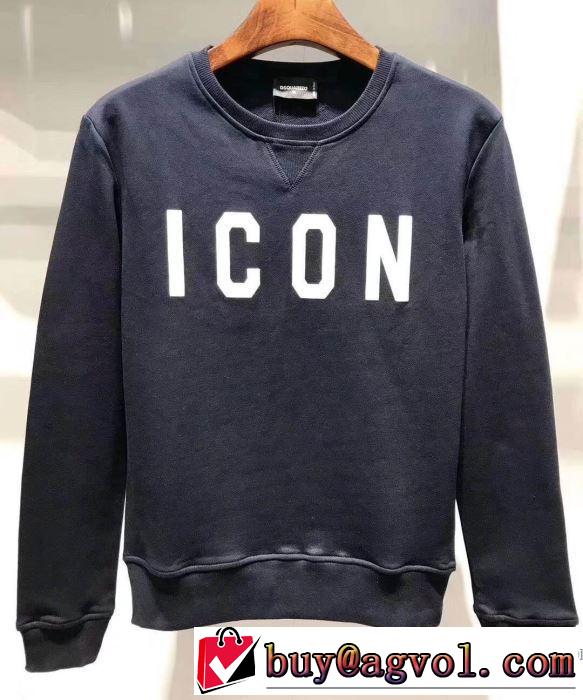 リラックス感のある着こなし パーカー 2019夏ファション新品 ディースクエアード DSQUARED2 春夏のトレンドアイテム 3色可選