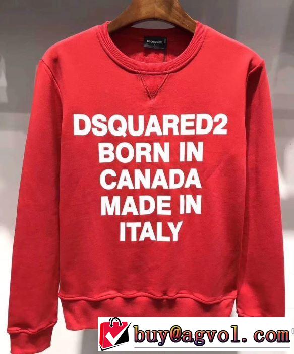 ディースクエアード DSQUARED2  大人っぽいファション感  2019春夏の大注目トレンド プルオーバーパーカー  2色可選