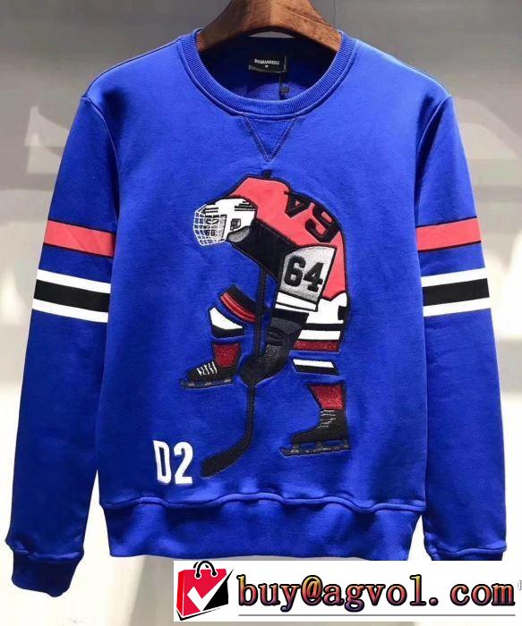 3色可選 大人カジュアル夏ファッション2019 プルオーバーパーカー  ディースクエアード DSQUARED2 甘過ぎず大人な印象に